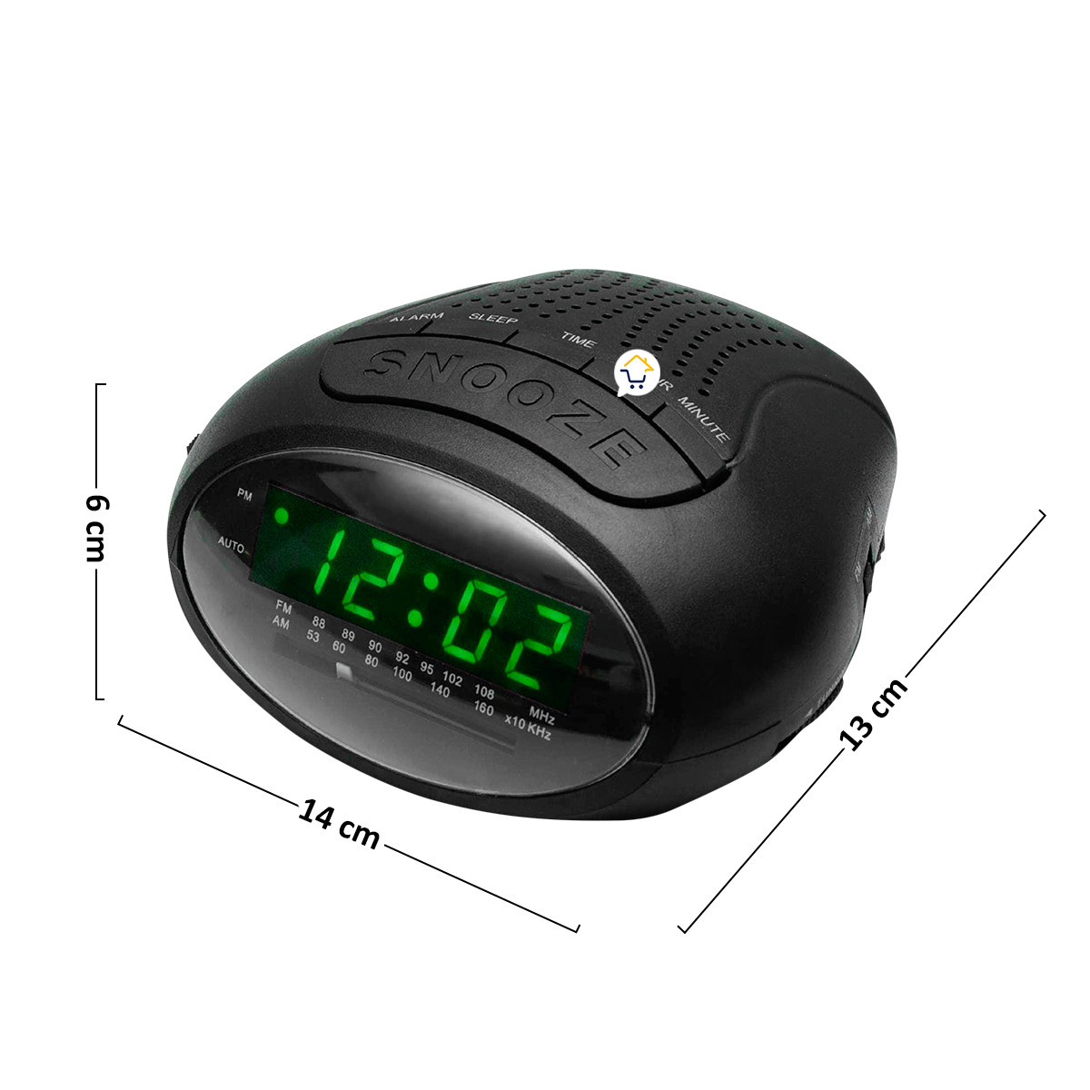 Miniatura 4 de Radio Reloj Digital Despertador VSRC758